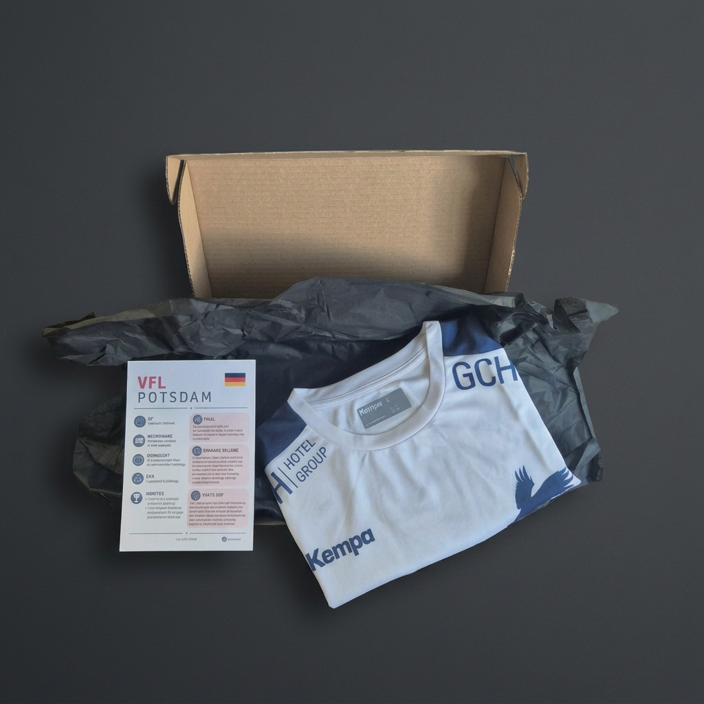 Handball Mysterybox with the jersey revealed